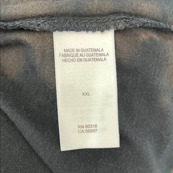 Fender Spiral Tie-Dye Black and Brown Tee - Picture 6 of 7